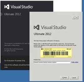 visual studio 2012 product keys